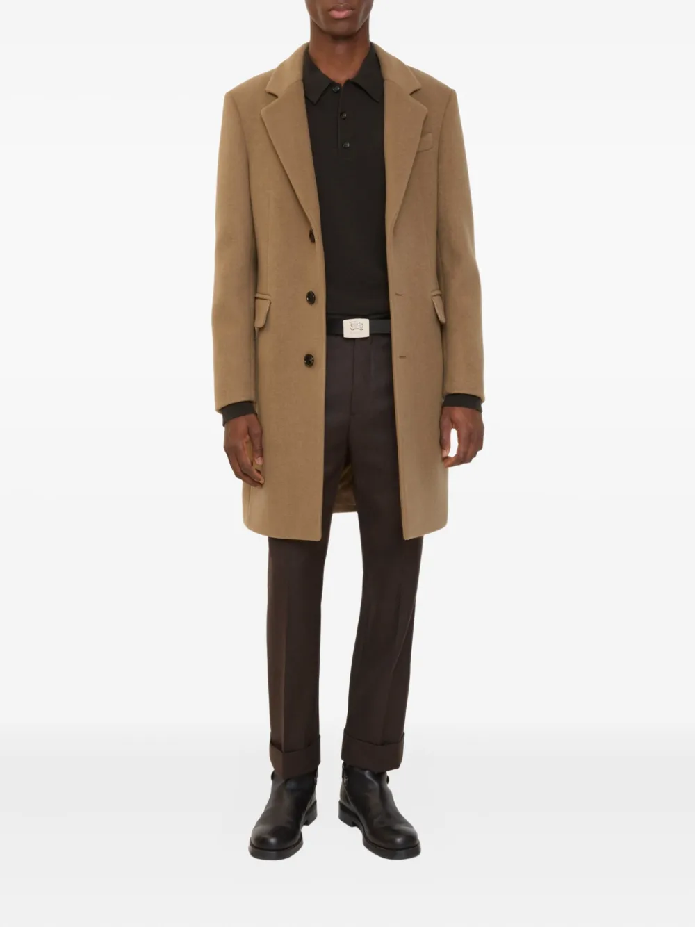 Burberry single-breasted wool coat | Single Breasted Coats | Image 2