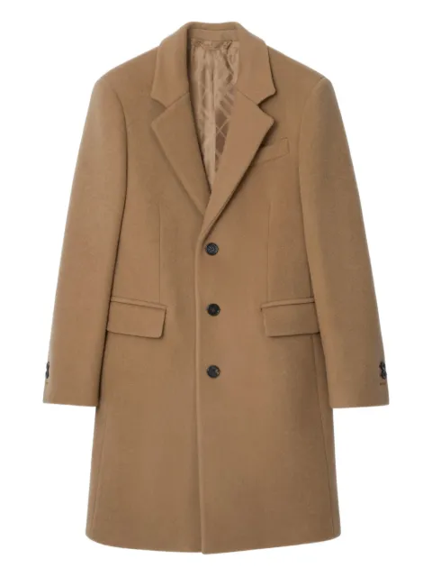 Burberry single-breasted wool coat