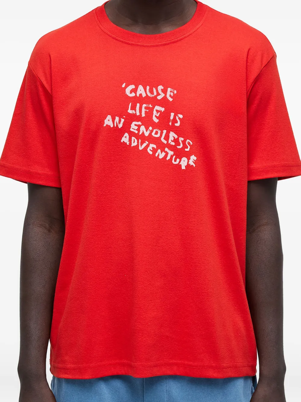 Osklen Adventure T-shirt met korte mouwen Rood