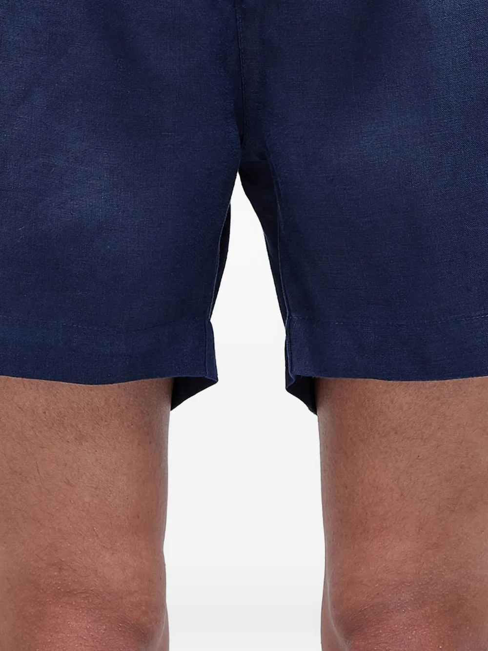 Osklen Linen Shorts In Blue