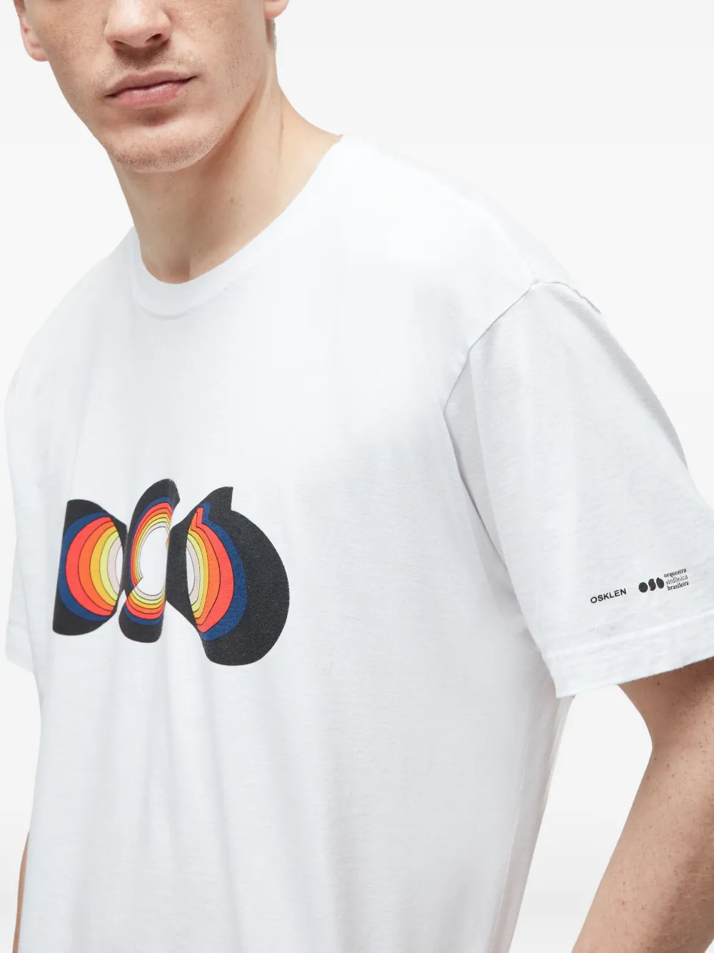 Osklen Orquestra Colors T-shirt Wit