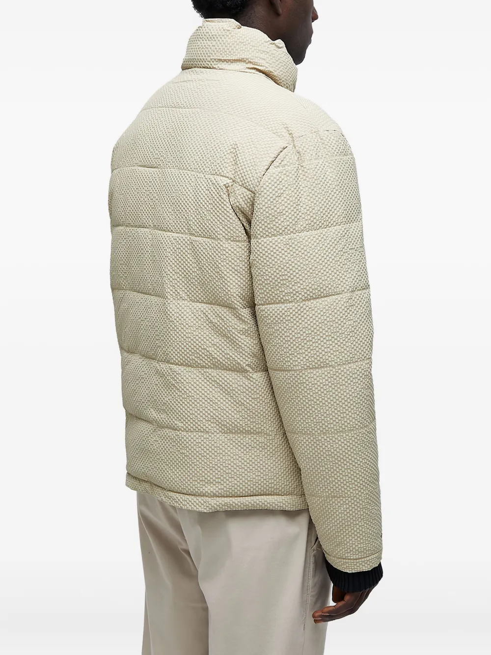 Osklen Omkeerbaar gewatteerd jack Beige