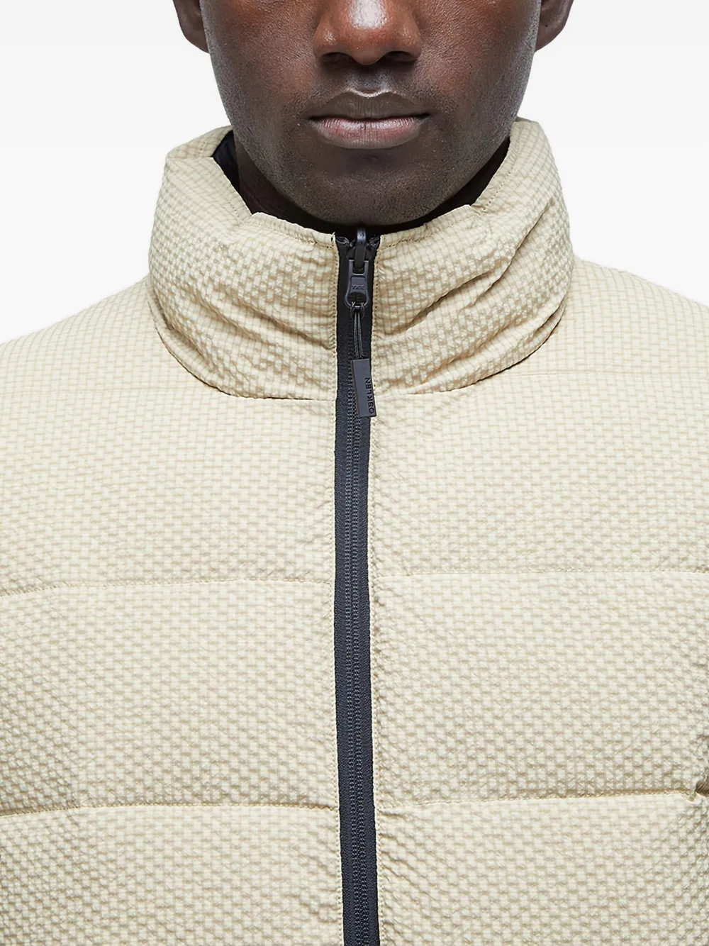 Osklen Omkeerbaar gewatteerd jack Beige