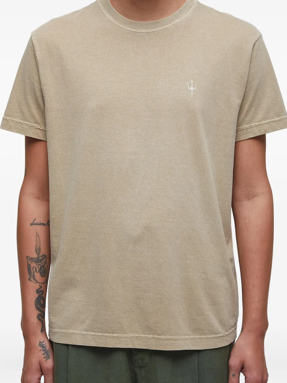 Osklen Stone Stamp 02 MC T-shirt Beige