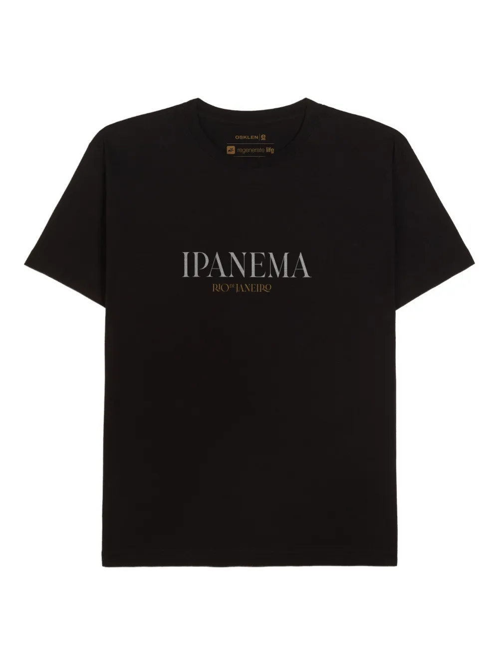 Osklen playera Ipanema Serifado | negro | Image 1