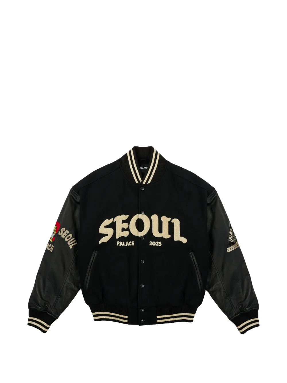 Palace Seoul 2 Seoul Collegejacke - Schwarz