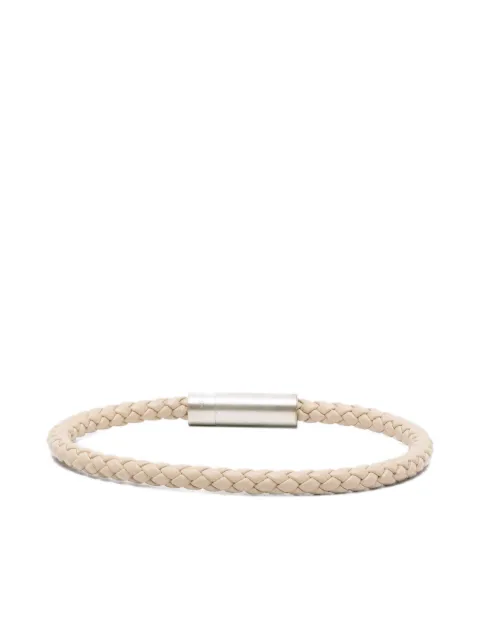 Le Gramme 7g Leather Cable bracelet