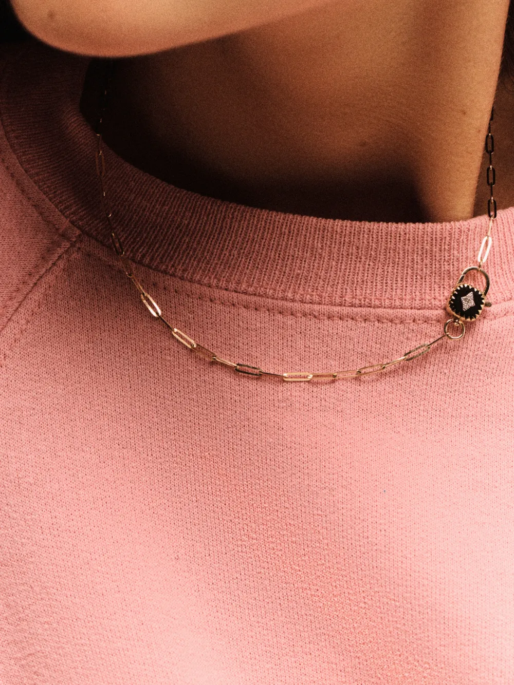 Pascale Monvoisin Ginger Halskette mit Diamanten - Gold