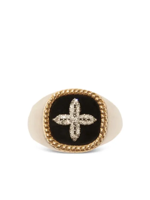 Pascale Monvoisin Bowie diamond signet ring