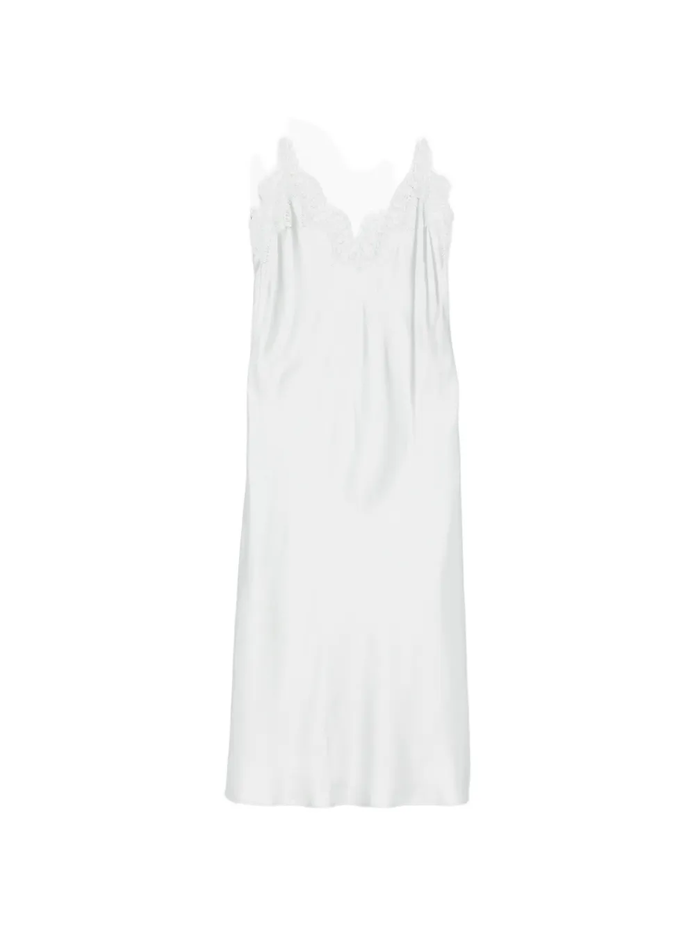 Róhe lace-detail midi dress - Blu