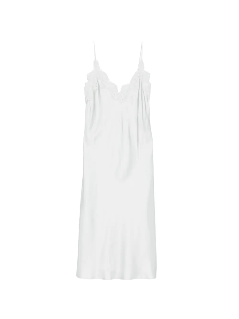 Róhe lace-detail midi dress - Blu