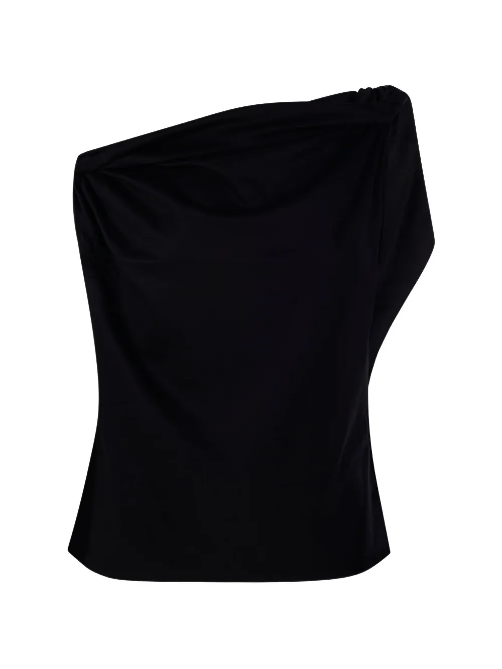 Róhe asymmetric sculptural top - Nero