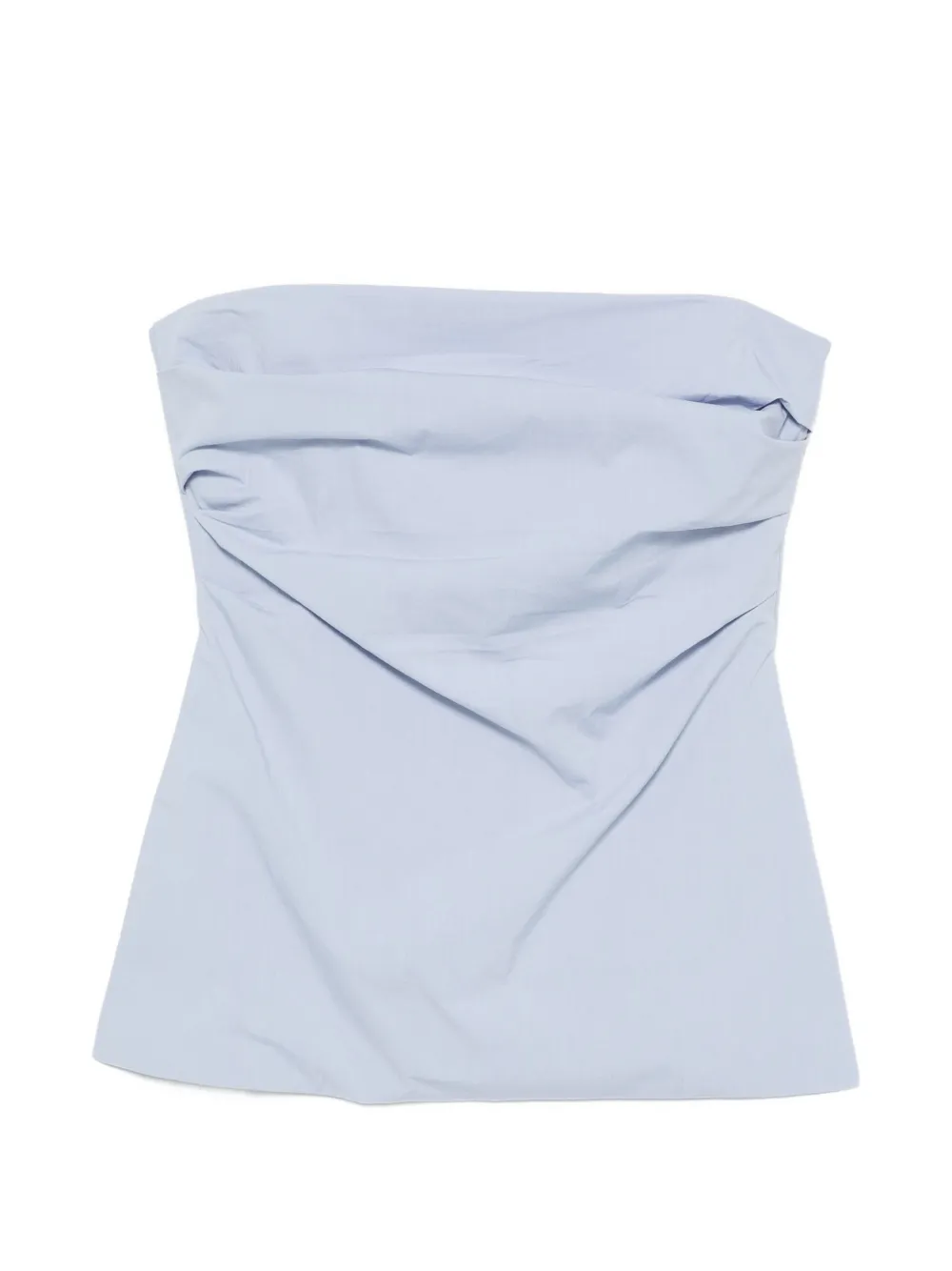 St. Agni strapless tie-back top - Blu