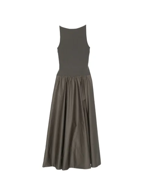 St. Agni backless circle-hem dress