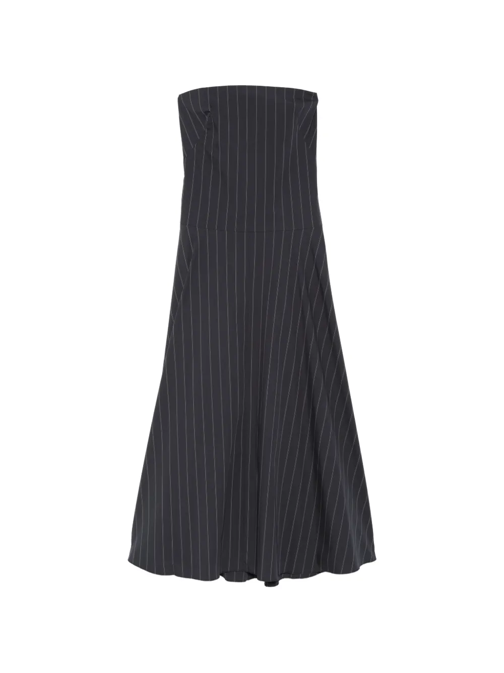 St. Agni Rouleau striped maxi dress - Blu