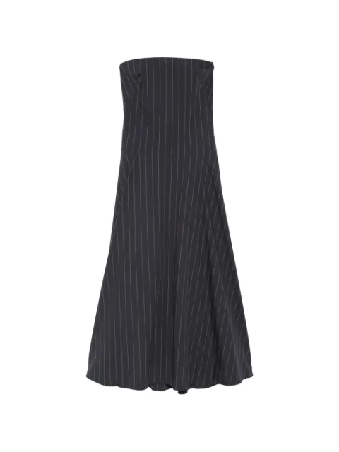 St. Agni Rouleau striped maxi dress