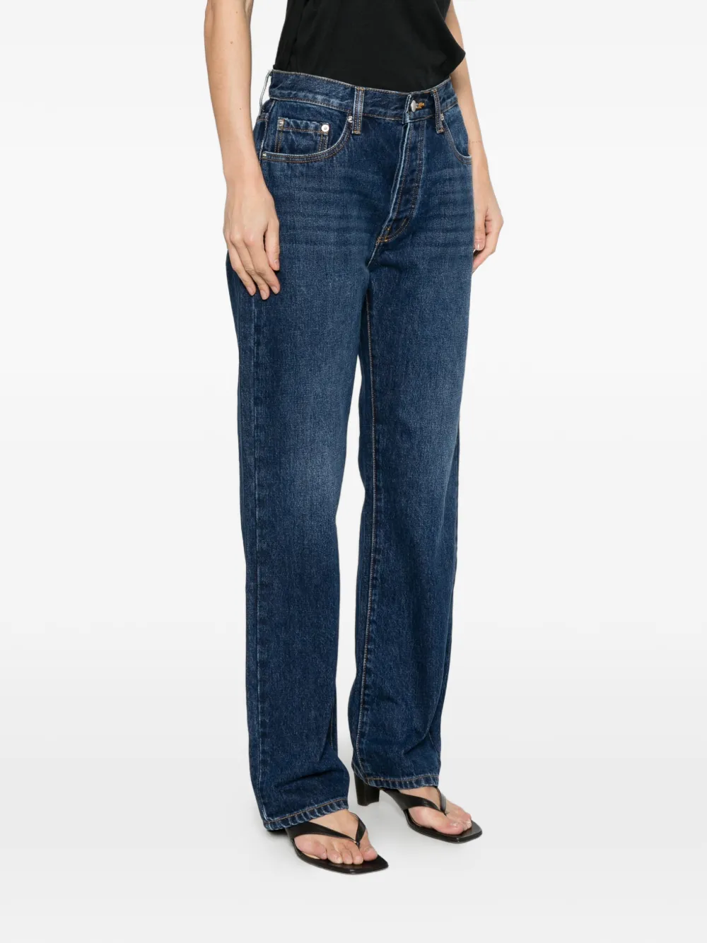  St. Agni 90s Straight-leg Jeans - Blue 
