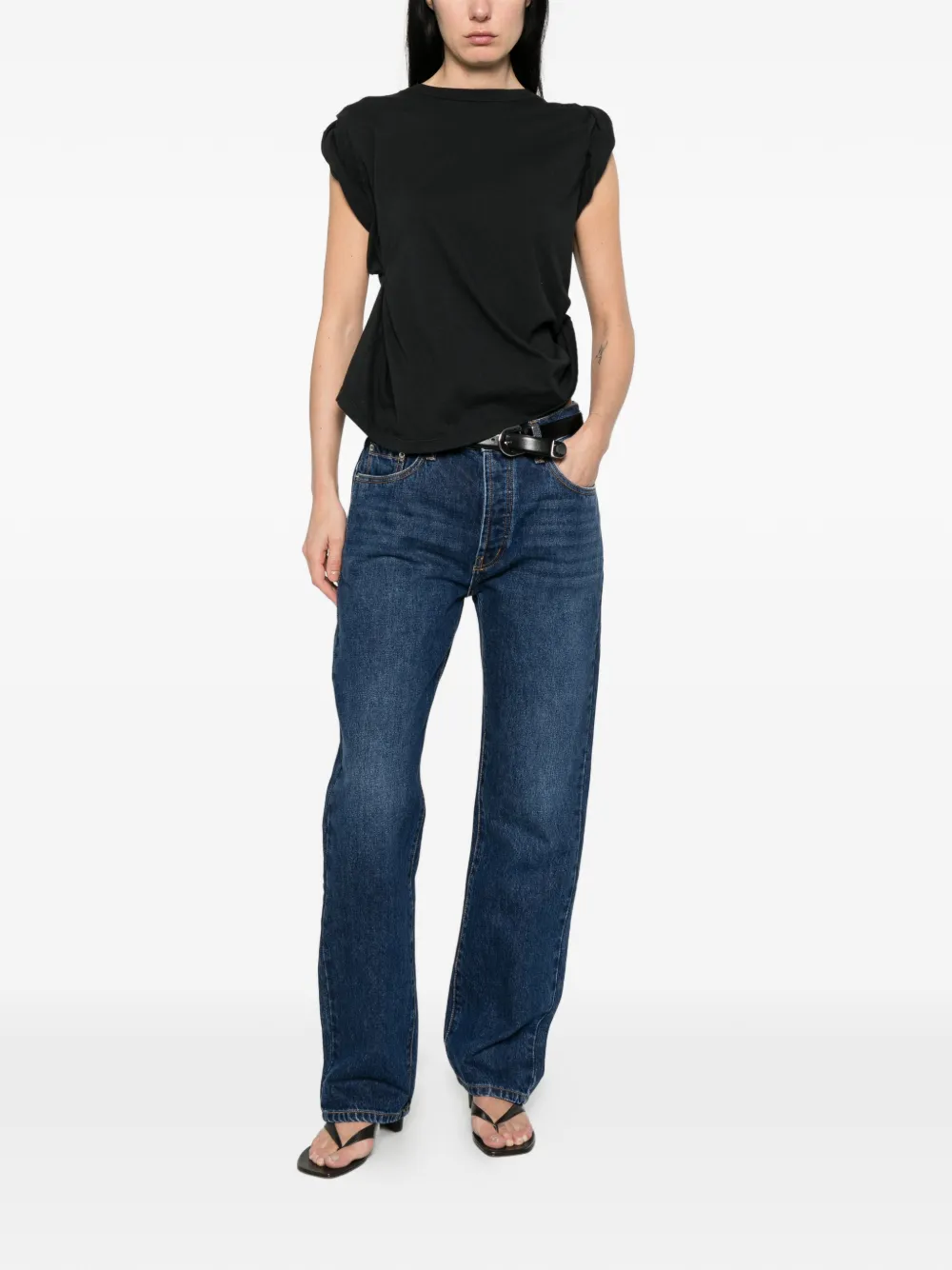  St. Agni 90s Straight-leg Jeans - Blue 