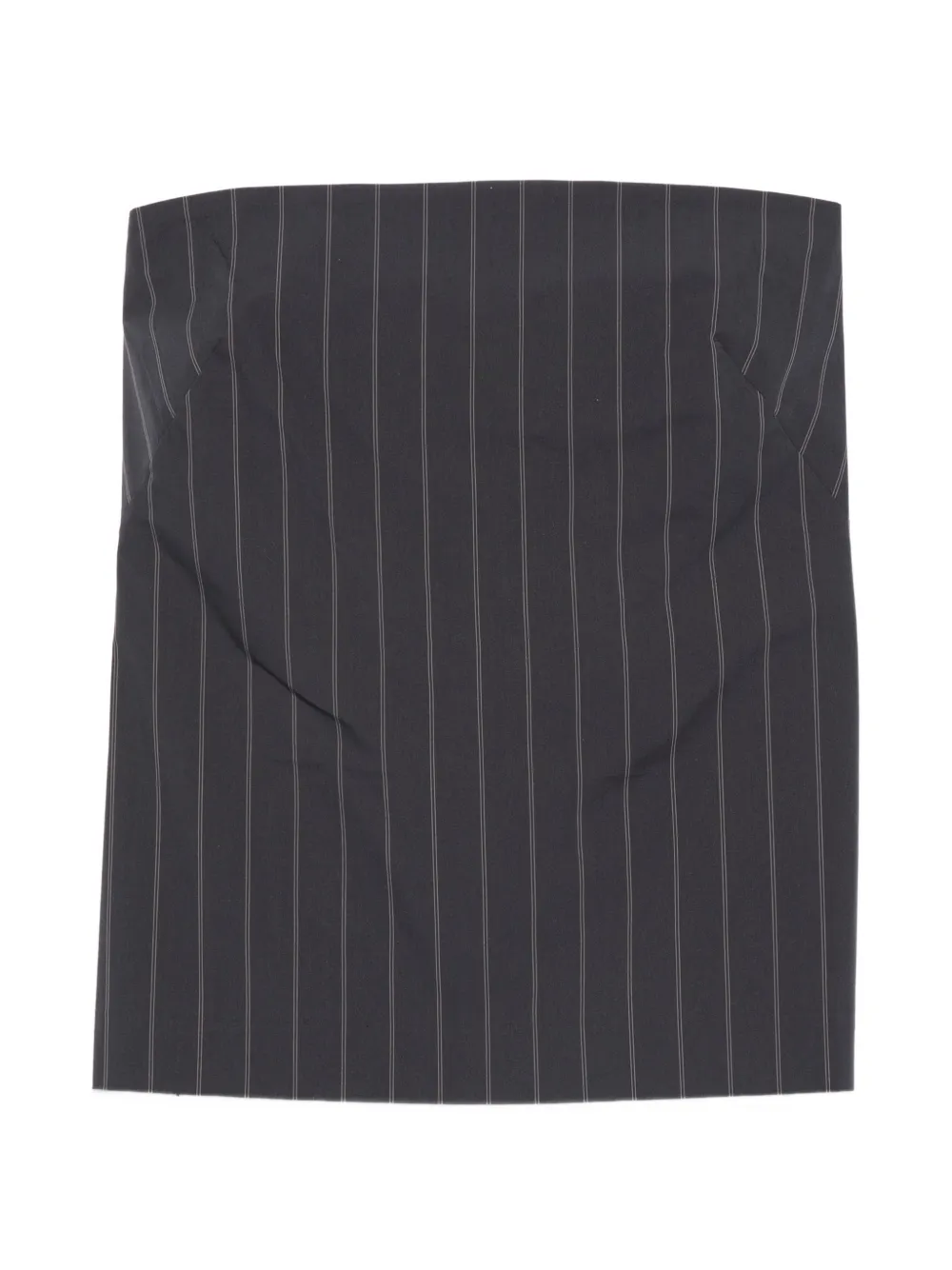 St. Agni strapless striped top - Blau