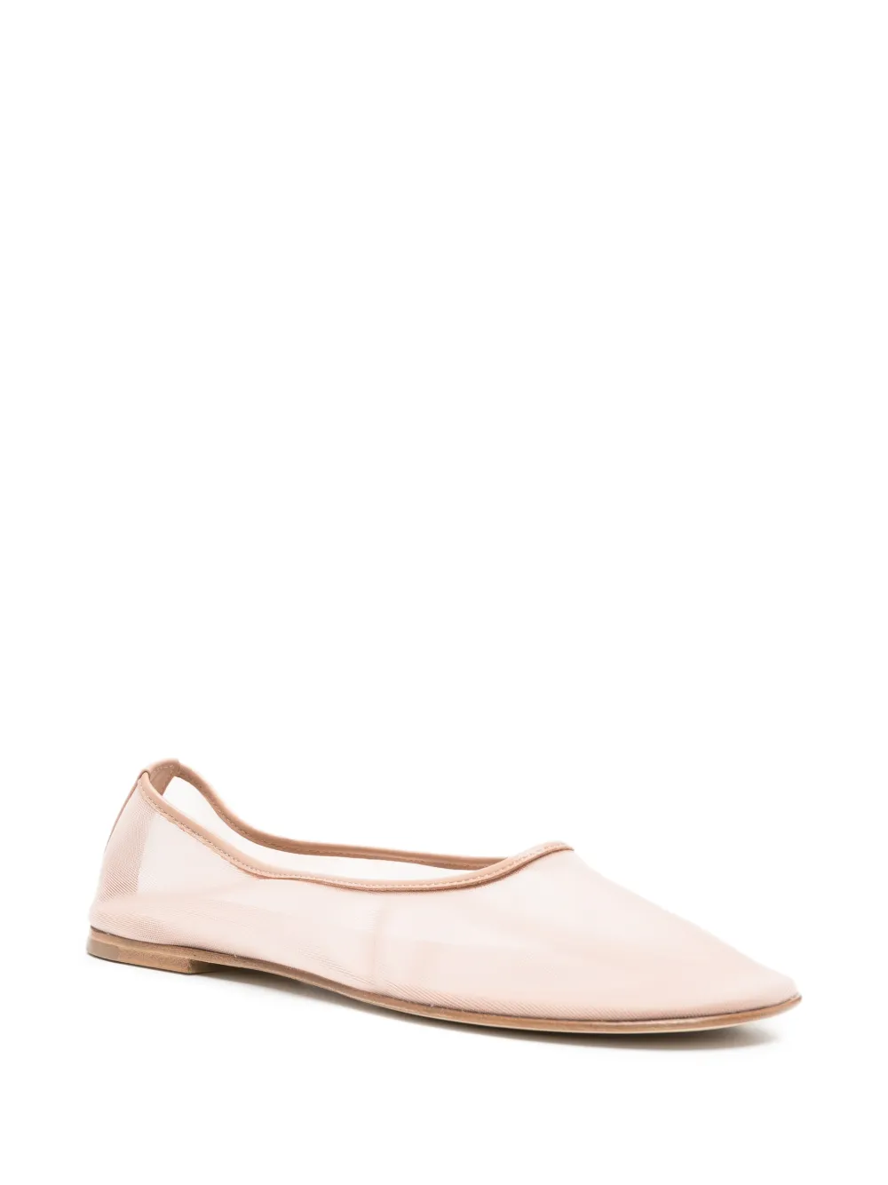 Dear Frances Ballerina's met ronde hals Beige