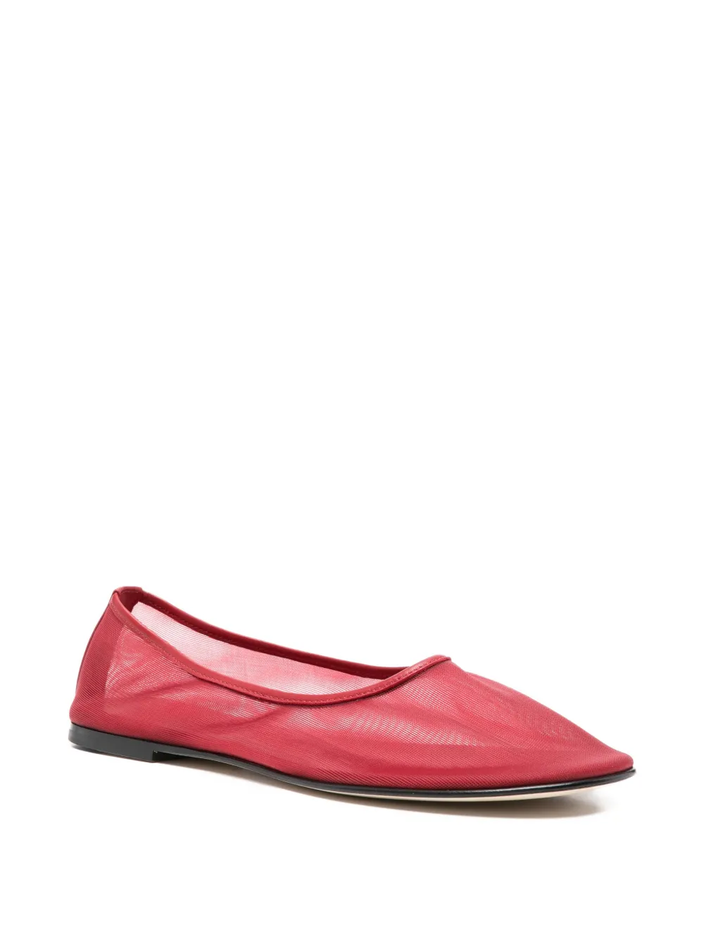Dear Frances Ballerina's met ronde neus Rood