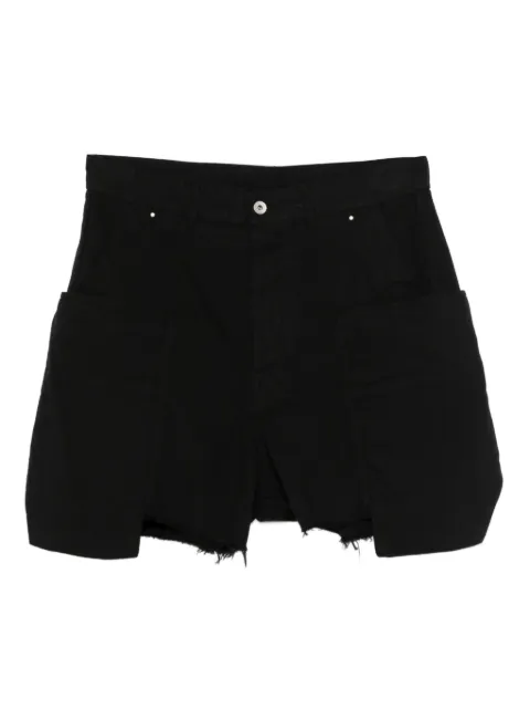 Rick Owens DRKSHDW shorts deshilachados
