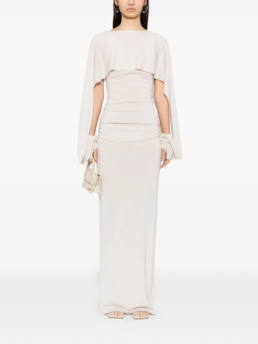 Aya Muse Briar maxi-jurk - Beige