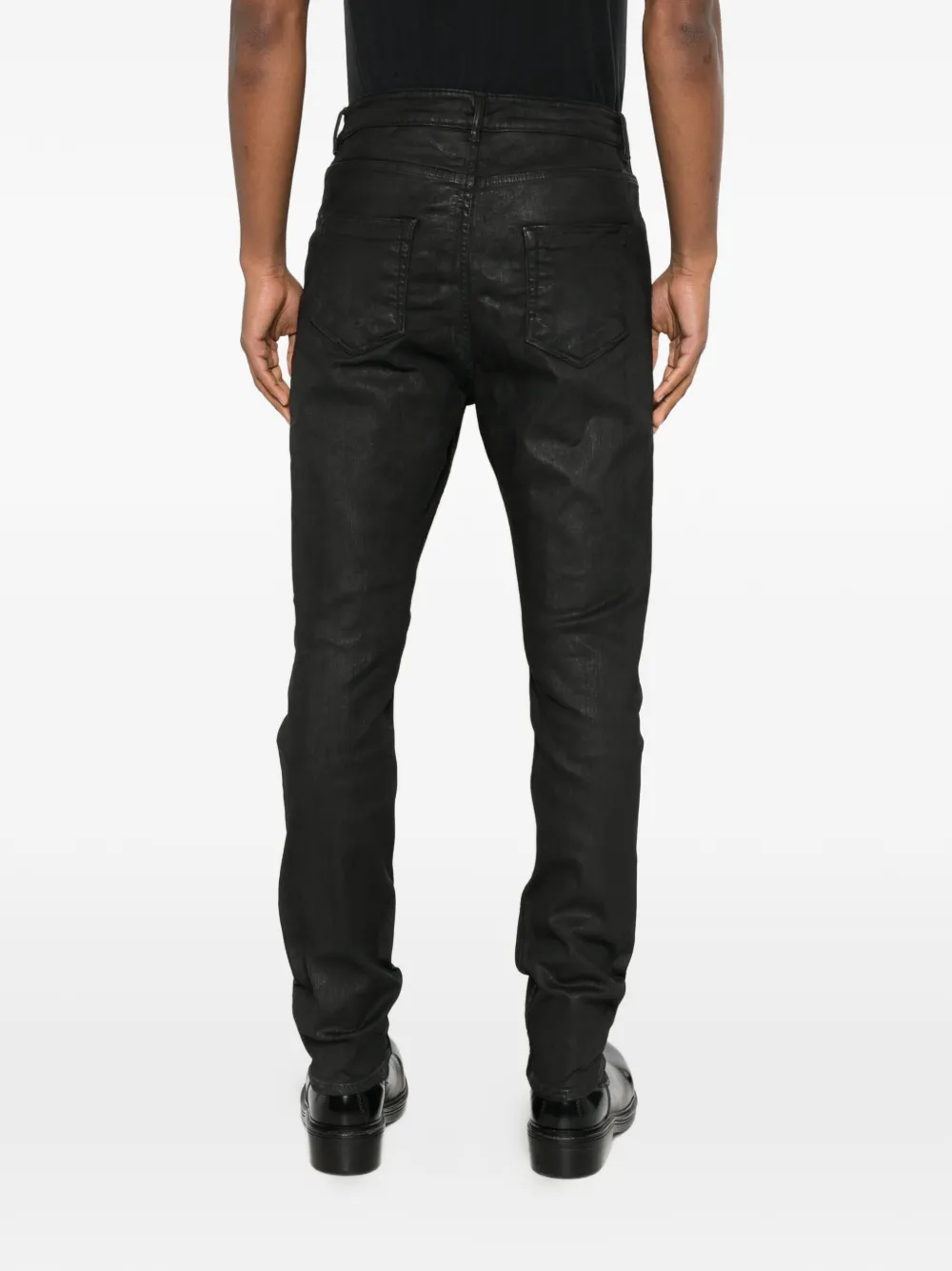 Rick Owens Drkshdw Buttoned Denim In Black