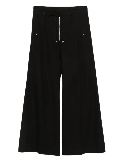 Rick Owens zip cotton trousers