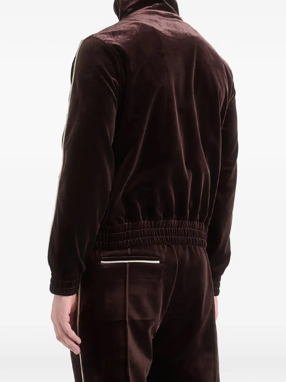 Manière De Voir Eiffel Velour jacket Bruin