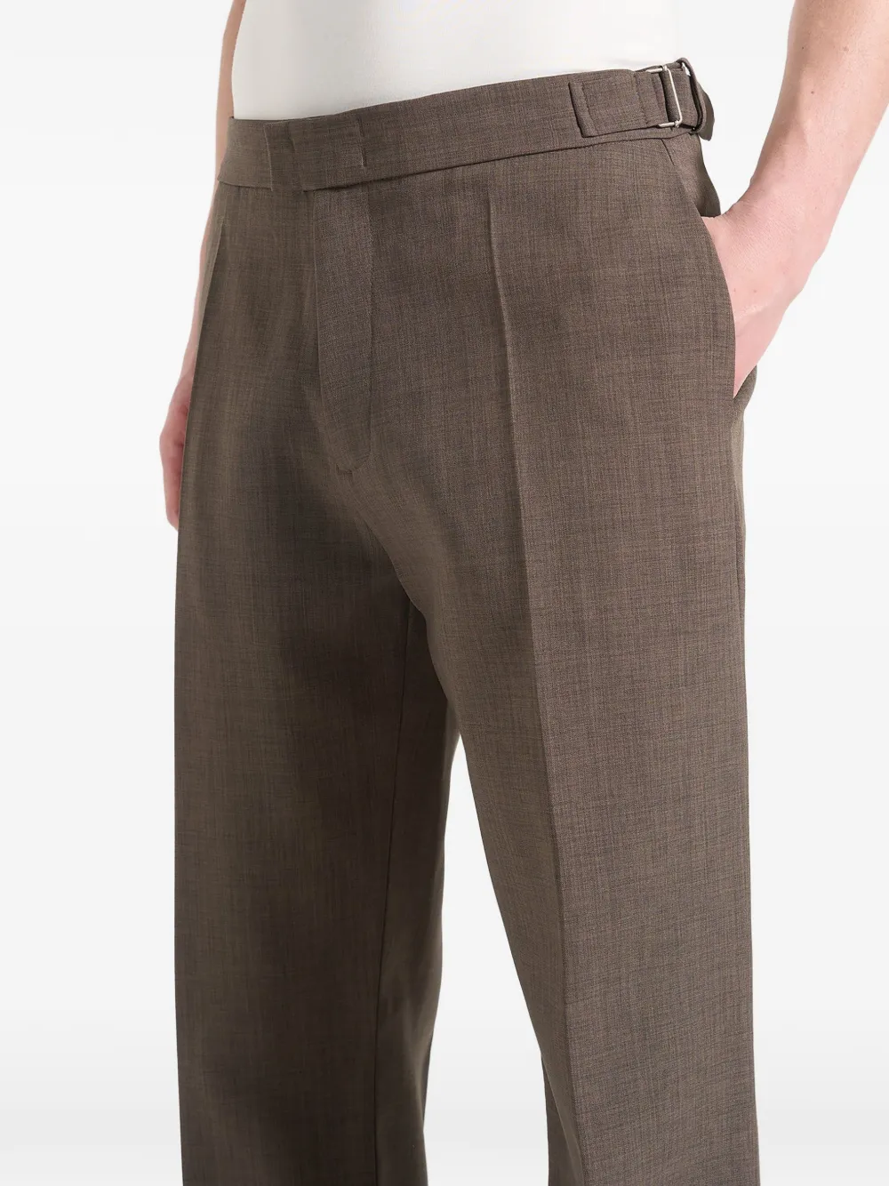Joseph Hatched Tailored Trousers