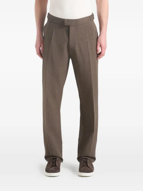Manière De Voir Joseph regular fit hatched tailored trousers