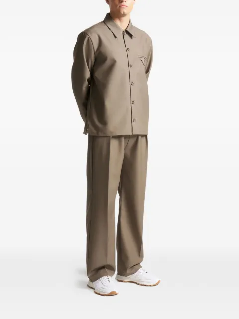 Manière De Voir Dorian pleat-detail trousers