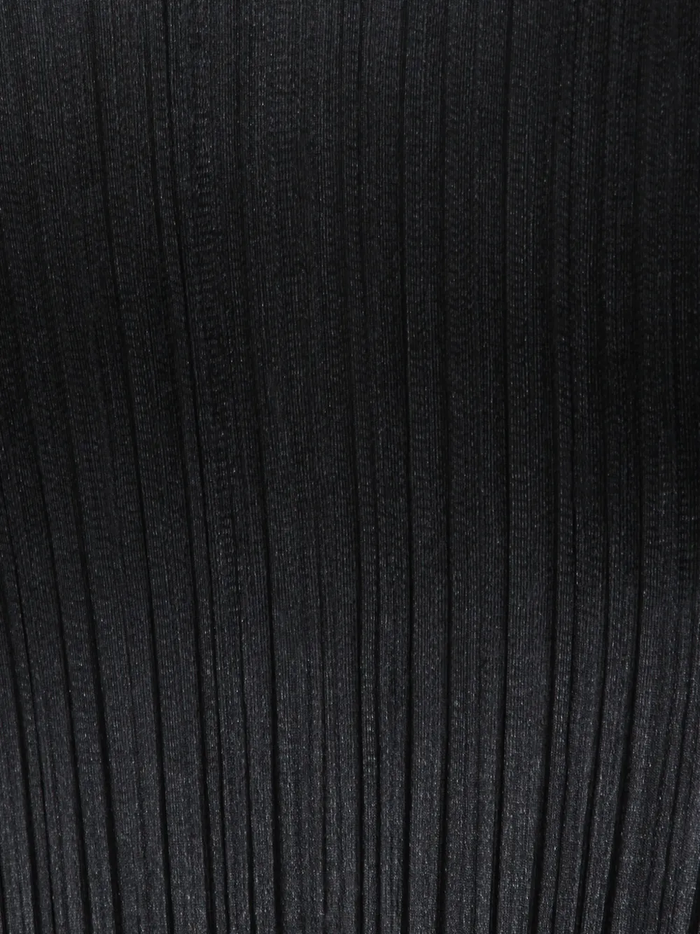 Pleats Please Issey Miyake pleated long-sleeved top - Zwart