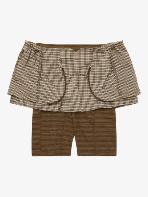 Nike x KNWLS Minigonna a quadri