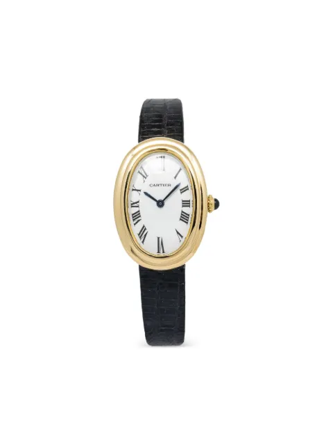 Cartier 18K yellow gold Baignoire 23mm