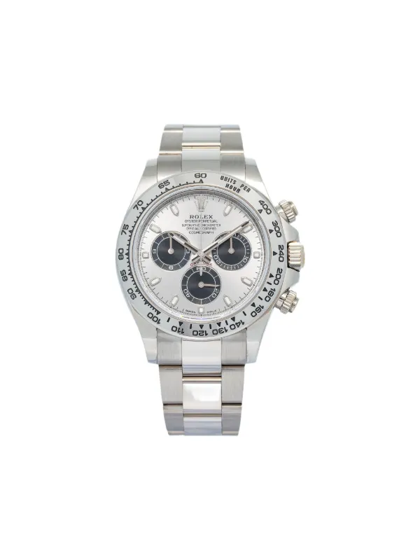 Rolex デイトナ 40mm 18Kホワイトゴールド | シルバートーン | FARFETCH JP