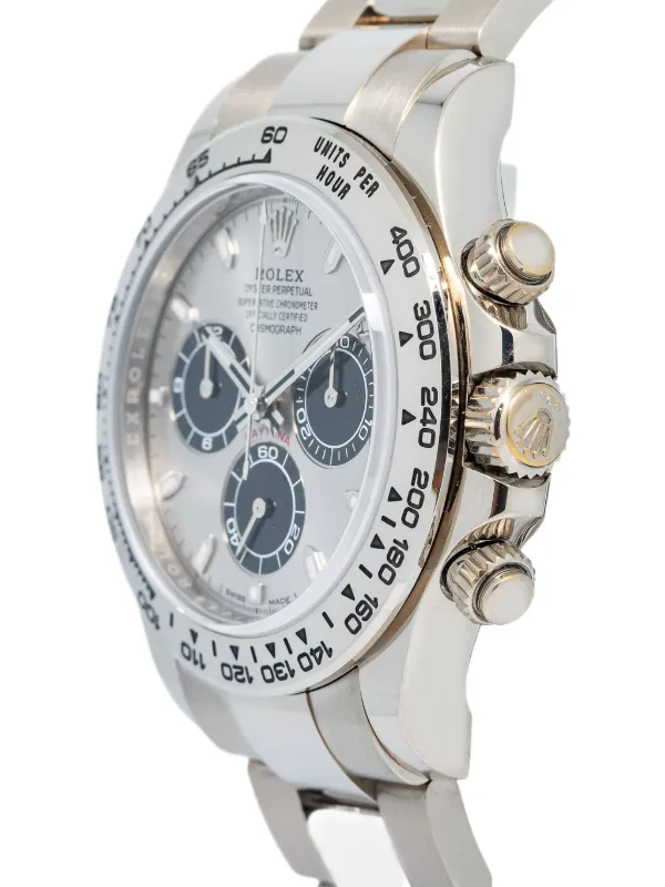 Rolex デイトナ 40mm 18Kホワイトゴールド | シルバートーン | FARFETCH JP