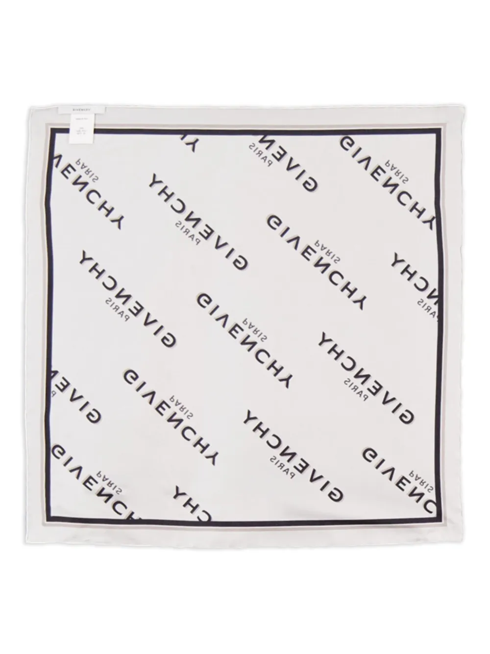 Givenchy Shadow Seidenschal mit Logo-Print | Image 2