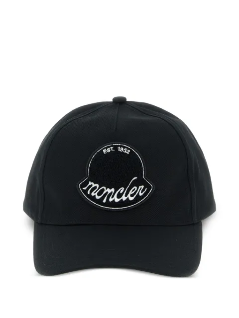 Moncler logo-patch adjustable baseball cap