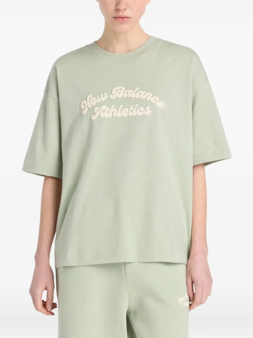 New Balance T-shirt con logo - Verde