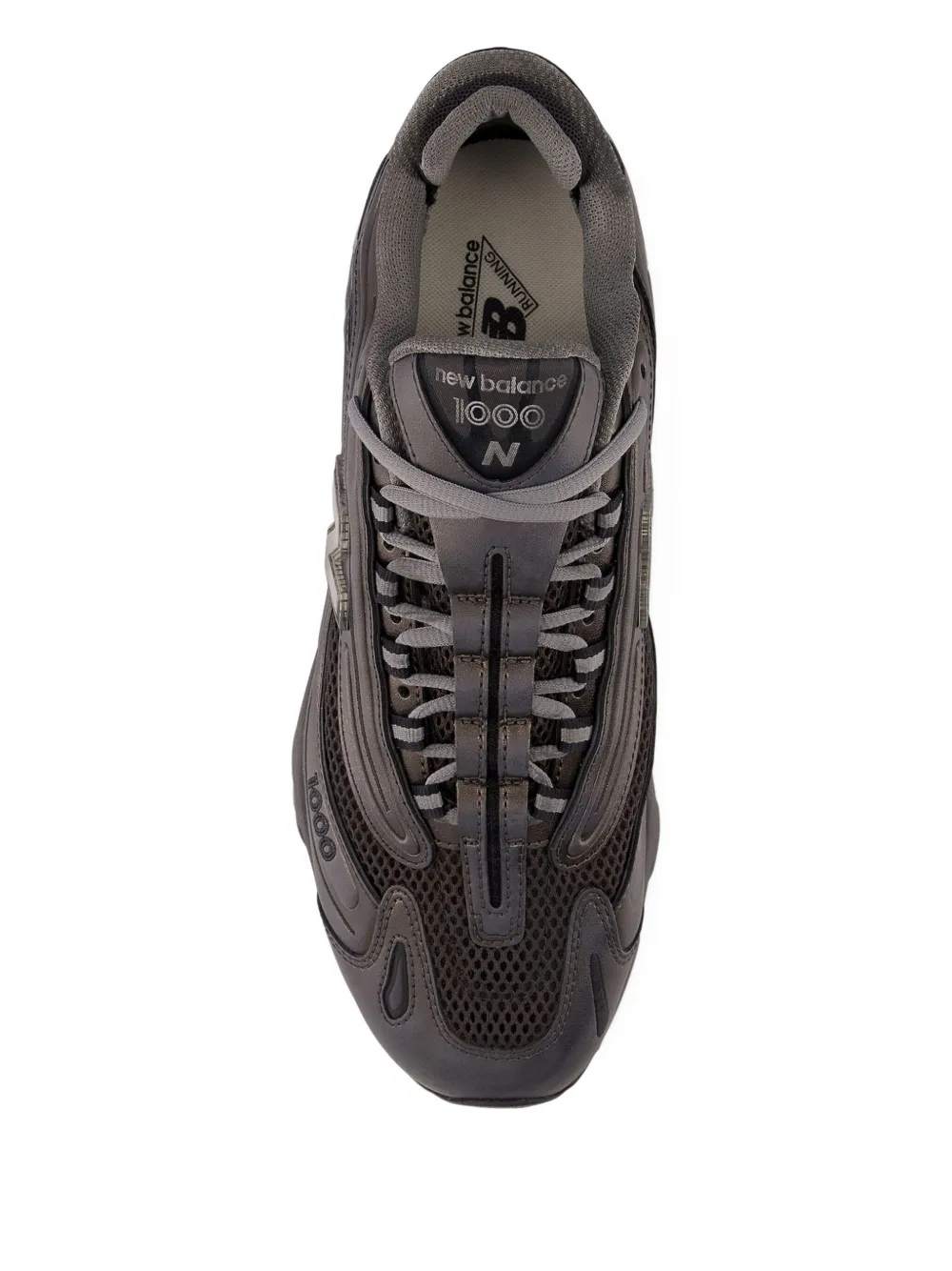 New Balance 1000 sneakers met mesh laag Zwart