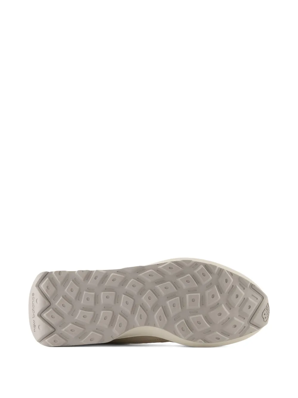 New Balance 370 sneakers met suède vlakken Beige