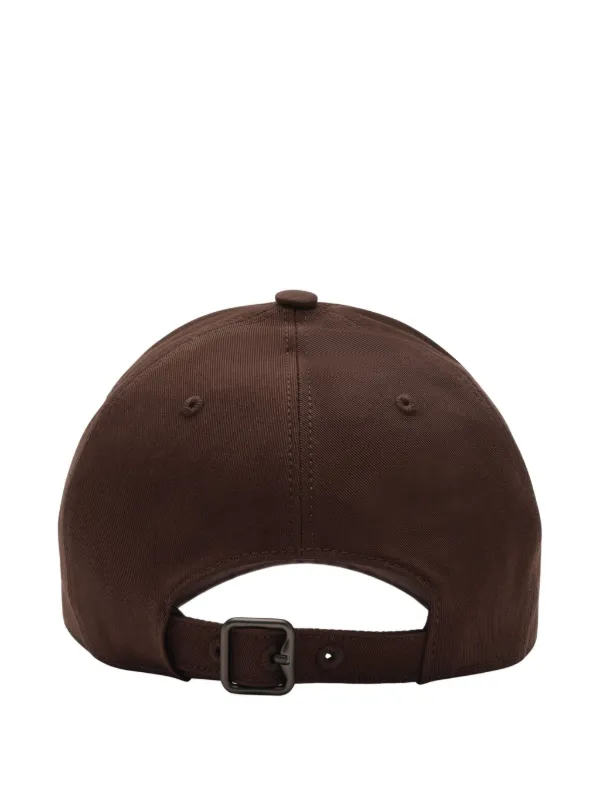 Burberry Thistle Shield Gabardine Baseball Cap | Brown  display picture 2