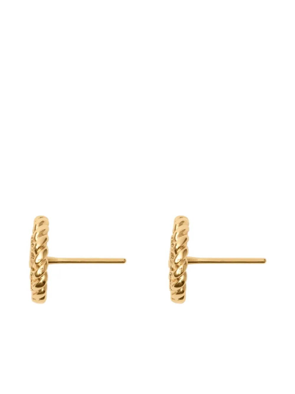 Burberry EKD stud earrings - Goud