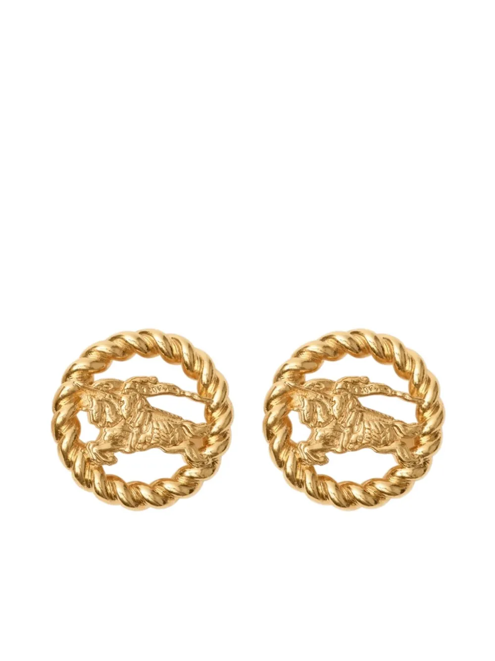Burberry EKD stud earrings​ | guldfärgad | Image 1