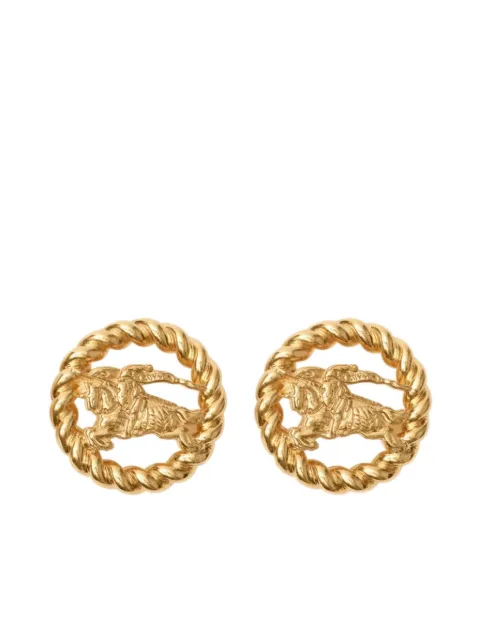 Burberry EKD stud earrings