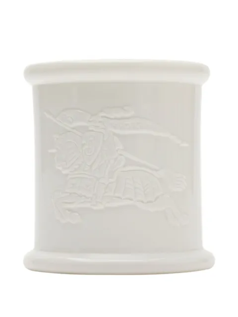 Burberry equestrian knight design small candle
