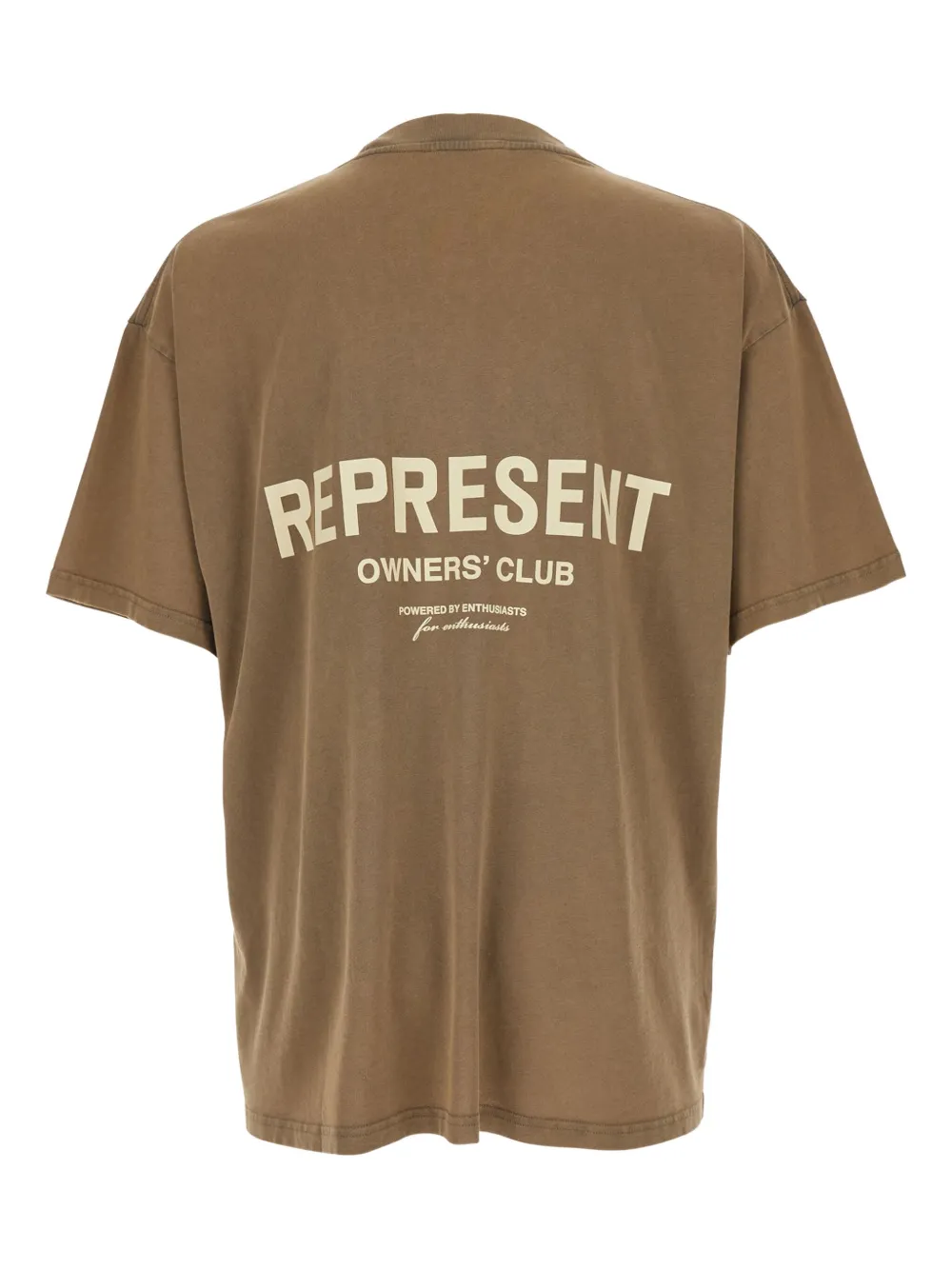 Represent T-shirt met logo - Bruin