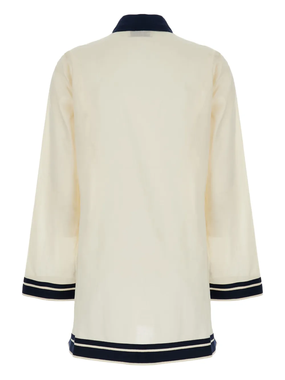 Tory Burch tassel-detail kaftan dress - Beige